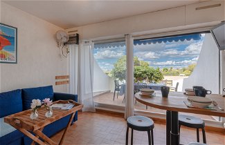 Foto 2 - Apartamento de 1 quarto em Le Grau-du-Roi com jardim e vistas do mar