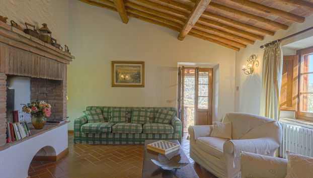Apartamento de 2 quartos em Castellina in Chianti com piscina e jardim - Foto 4