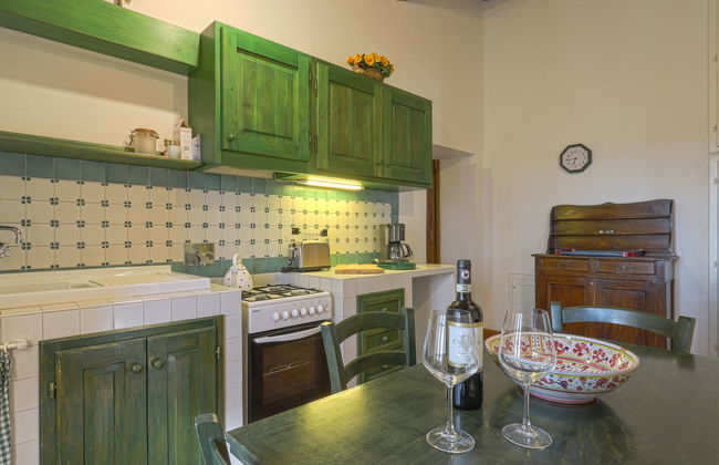 Apartamento de 2 quartos em Castellina in Chianti com piscina e jardim - Foto 8