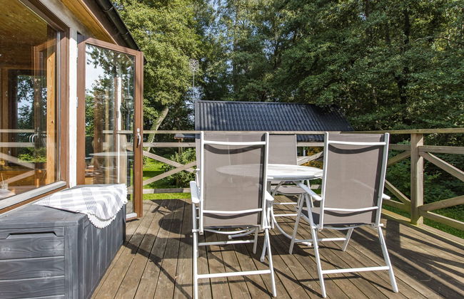 Haus mit 2 Schlafzimmern in Fjälkinge mit garten und terrasse - Foto 7