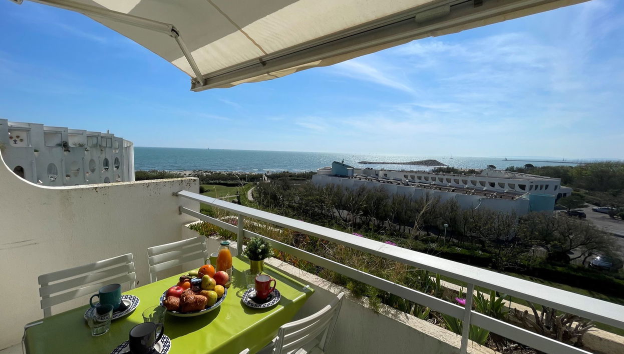 Appartement de 2 chambres à La Grande-Motte avec terrasse - Photo 1
