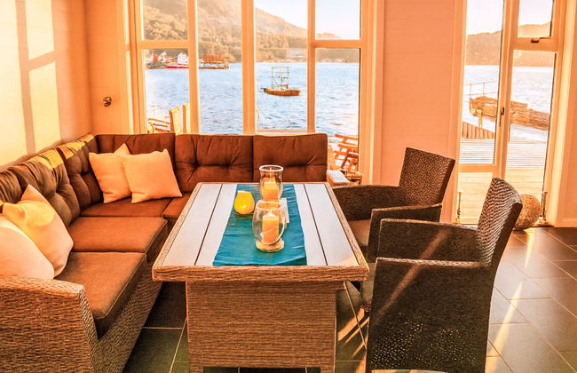 Apartamento de 2 quartos em Tysnes com jardim e terraço - Foto 3