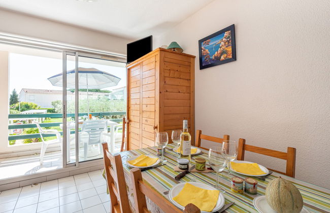 Apartamento de 2 quartos em Le Grau-du-Roi com piscina e terraço - Foto 9