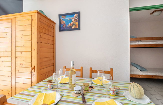 Apartamento de 2 quartos em Le Grau-du-Roi com piscina e terraço - Foto 10