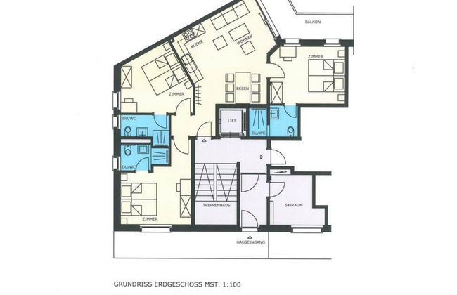 Apartamento de 3 quartos em Saas-Almagell com sauna e banheira de hidromassagem - Foto 42