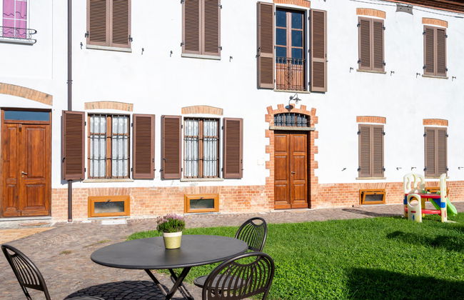 Apartamento de 2 quartos em Cossombrato com piscina e jardim - Foto 34