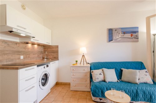 Foto 9 - Apartamento de 1 quarto em Sainte-Maxime com terraço e vistas do mar