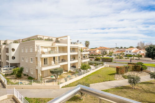 Foto 18 - Apartamento de 2 quartos em Canet-en-Roussillon com terraço e vistas do mar