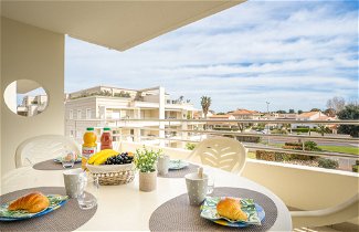 Foto 1 - Appartamento con 2 camere da letto a Canet-en-Roussillon con terrazza e vista mare