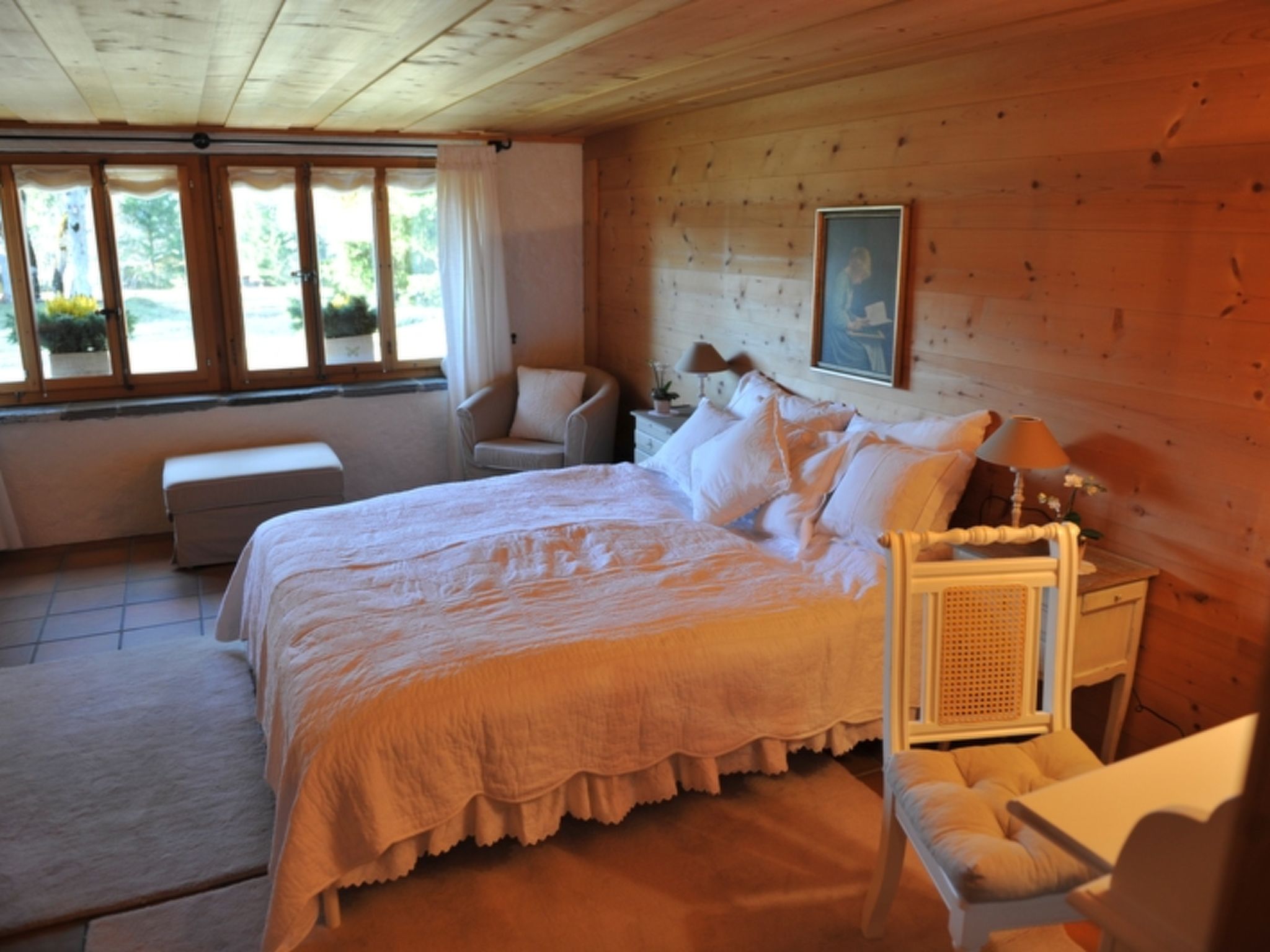 Foto 9 - Appartamento con 2 camere da letto a Saanen con vista sulle montagne
