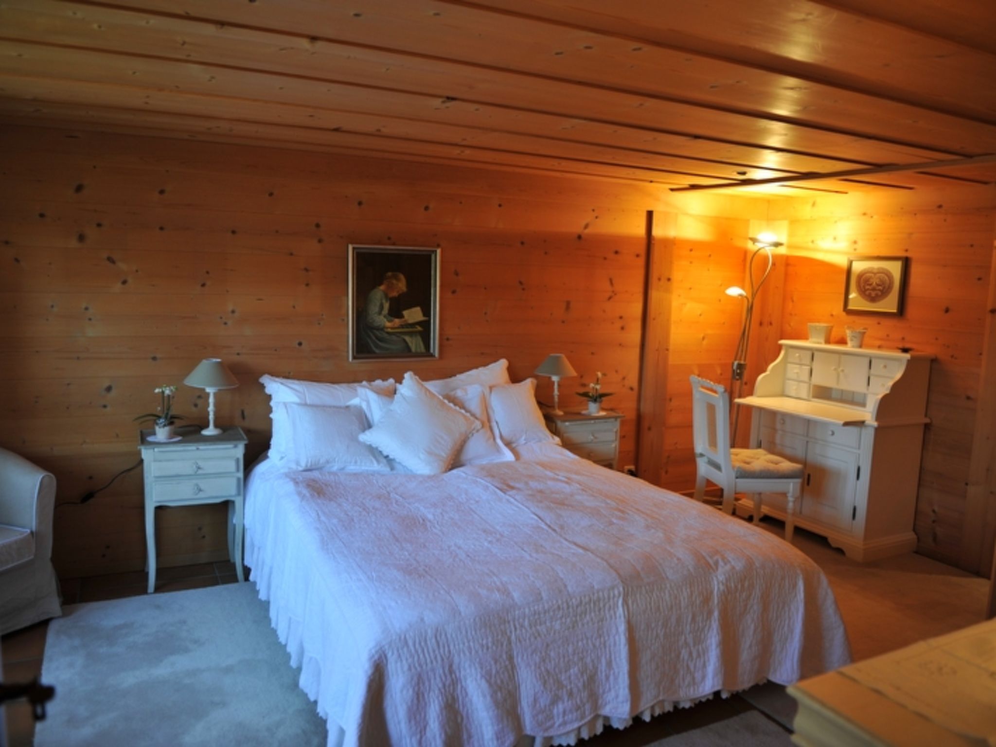 Foto 8 - Appartamento con 2 camere da letto a Saanen con vista sulle montagne
