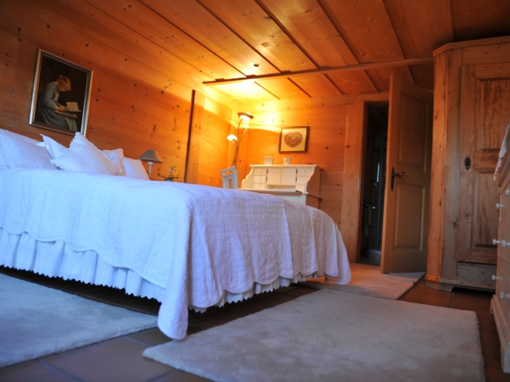 Foto 10 - Appartamento con 2 camere da letto a Saanen con vista sulle montagne