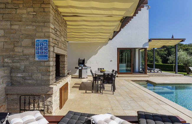 Casa de 4 quartos em Sveti Petar u Šumi com piscina privada e jardim - Foto 29