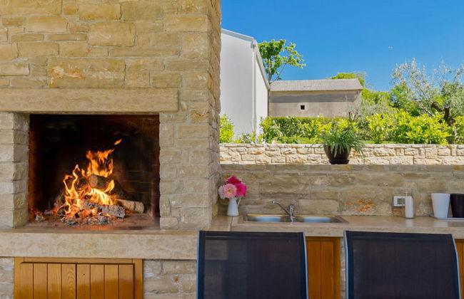 Casa de 4 quartos em Sveti Petar u Šumi com piscina privada e jardim - Foto 11