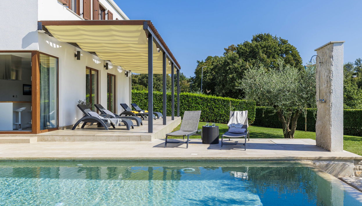 Casa con 4 camere da letto a Sveti Petar u Šumi con piscina privata e giardino - Foto 1