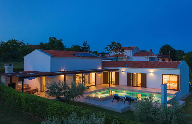 Casa de 4 quartos em Sveti Petar u Šumi com piscina privada e jardim - Foto 50
