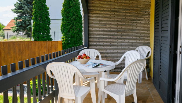 Casa con 3 camere da letto a Balatonkeresztúr con giardino e terrazza - Foto 2