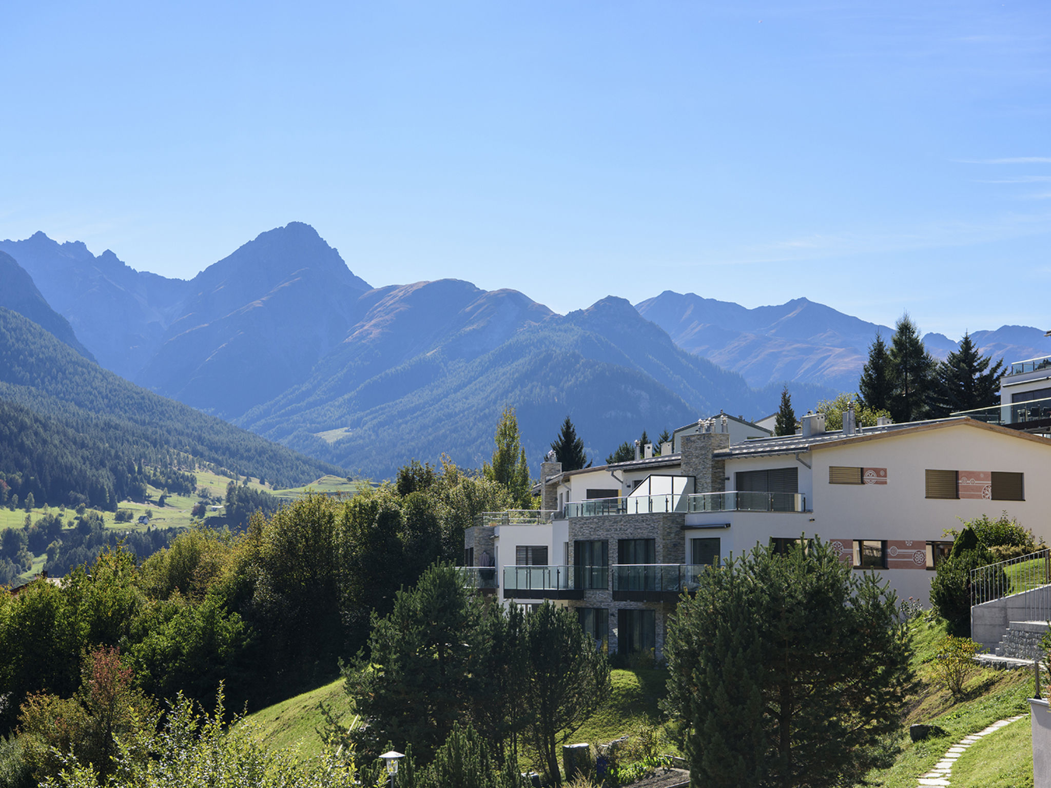Photo 1 - 2 bedroom Apartment in Scuol with sauna and mountain view