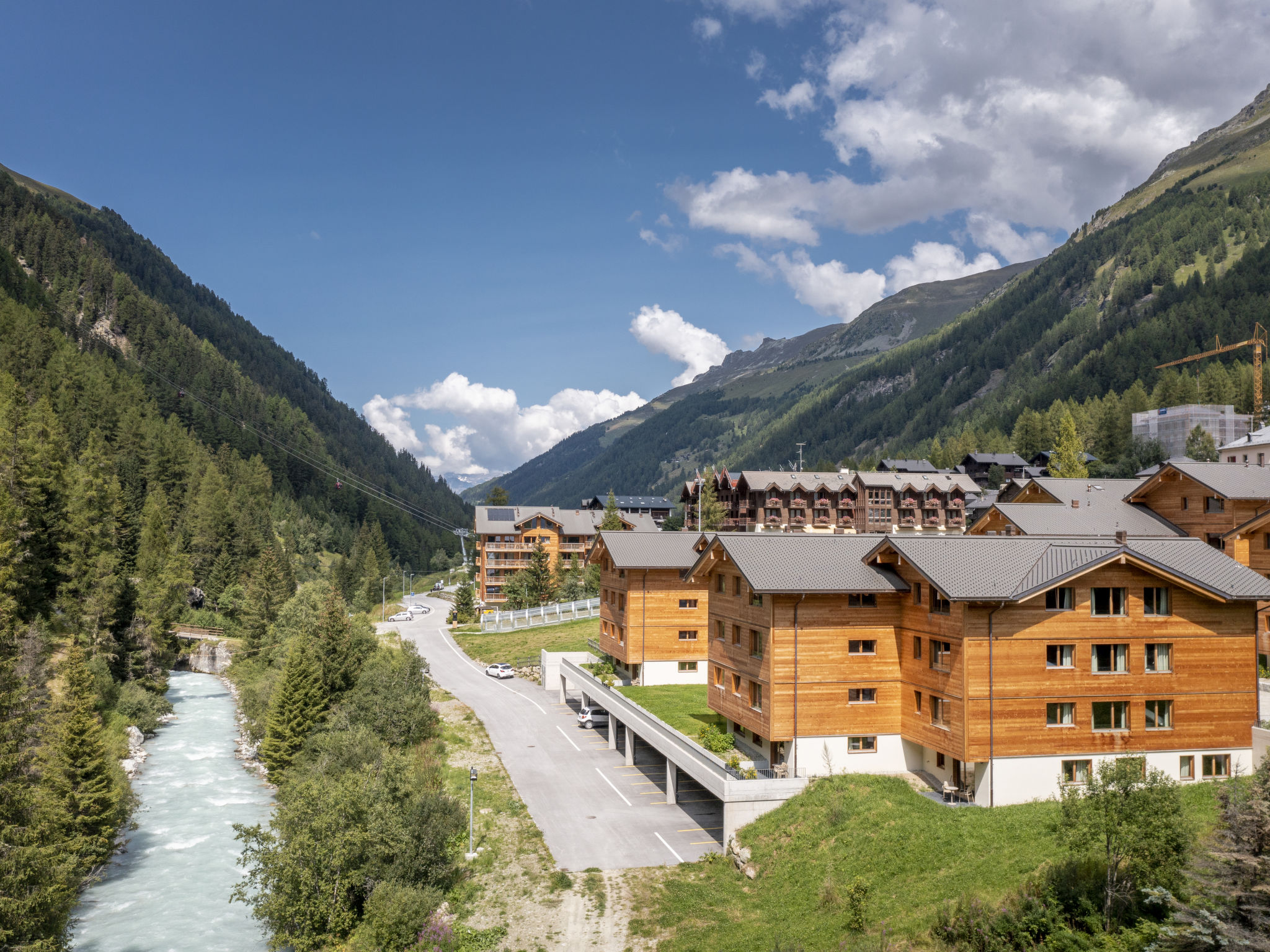 Foto 1 - Appartamento con 1 camera da letto a Anniviers con terrazza e vista sulle montagne