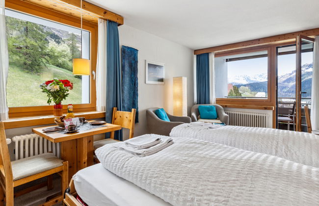 Apartamento de 1 quarto em Davos com piscina e sauna - Foto 9