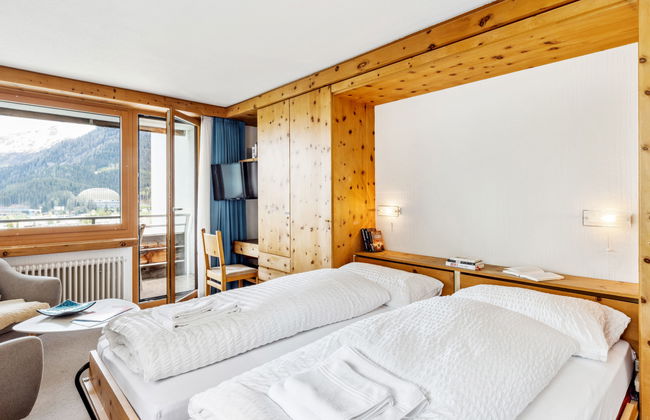 Apartamento de 1 quarto em Davos com piscina e sauna - Foto 10