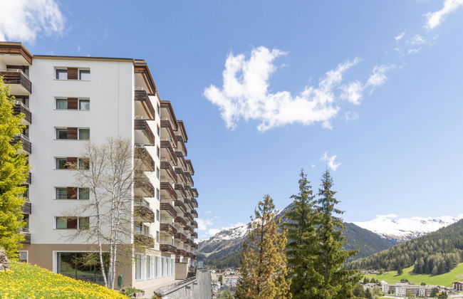 Apartamento de 1 quarto em Davos com piscina e sauna - Foto 22