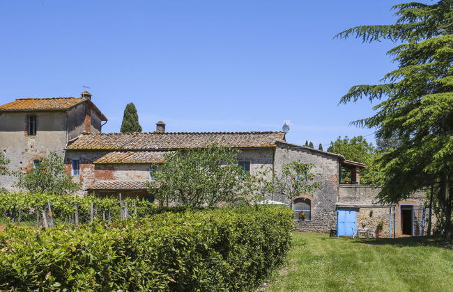 Apartamento de 2 quartos em Monteriggioni com piscina e jardim - Foto 10