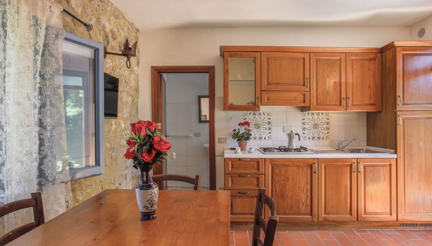 Apartment mit 2 Schlafzimmern in Monteriggioni mit schwimmbad und garten - Foto 5