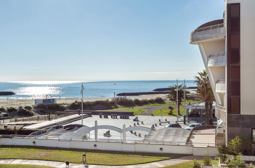 Foto 9 - Apartamento de 1 quarto em Agde com piscina e vistas do mar