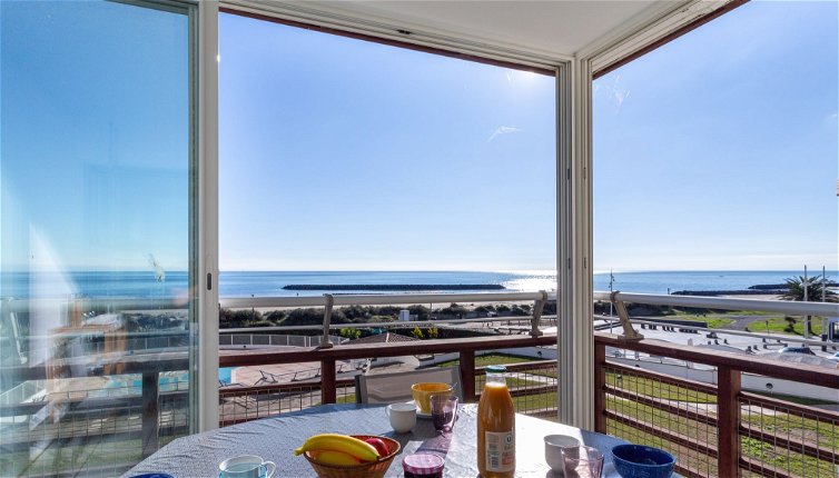 Foto 1 - Apartamento de 1 habitación en Agde con piscina y vistas al mar