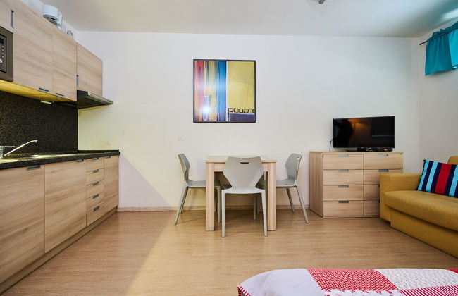 Apartamento de 1 quarto em Harrachov com jardim e sauna - Foto 4