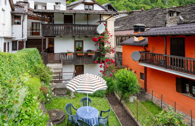 Apartment mit 2 Schlafzimmern in Calasca Castiglione mit garten - Foto 1