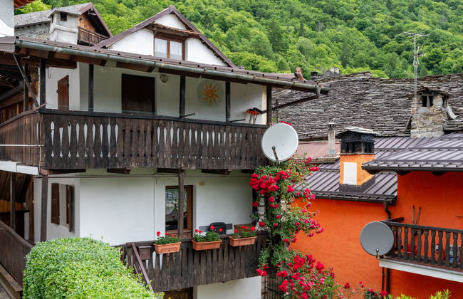 Apartment mit 2 Schlafzimmern in Calasca Castiglione mit garten - Foto 14