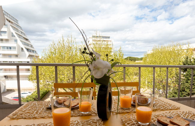 Apartamento de 2 quartos em La Grande-Motte com terraço - Foto 8