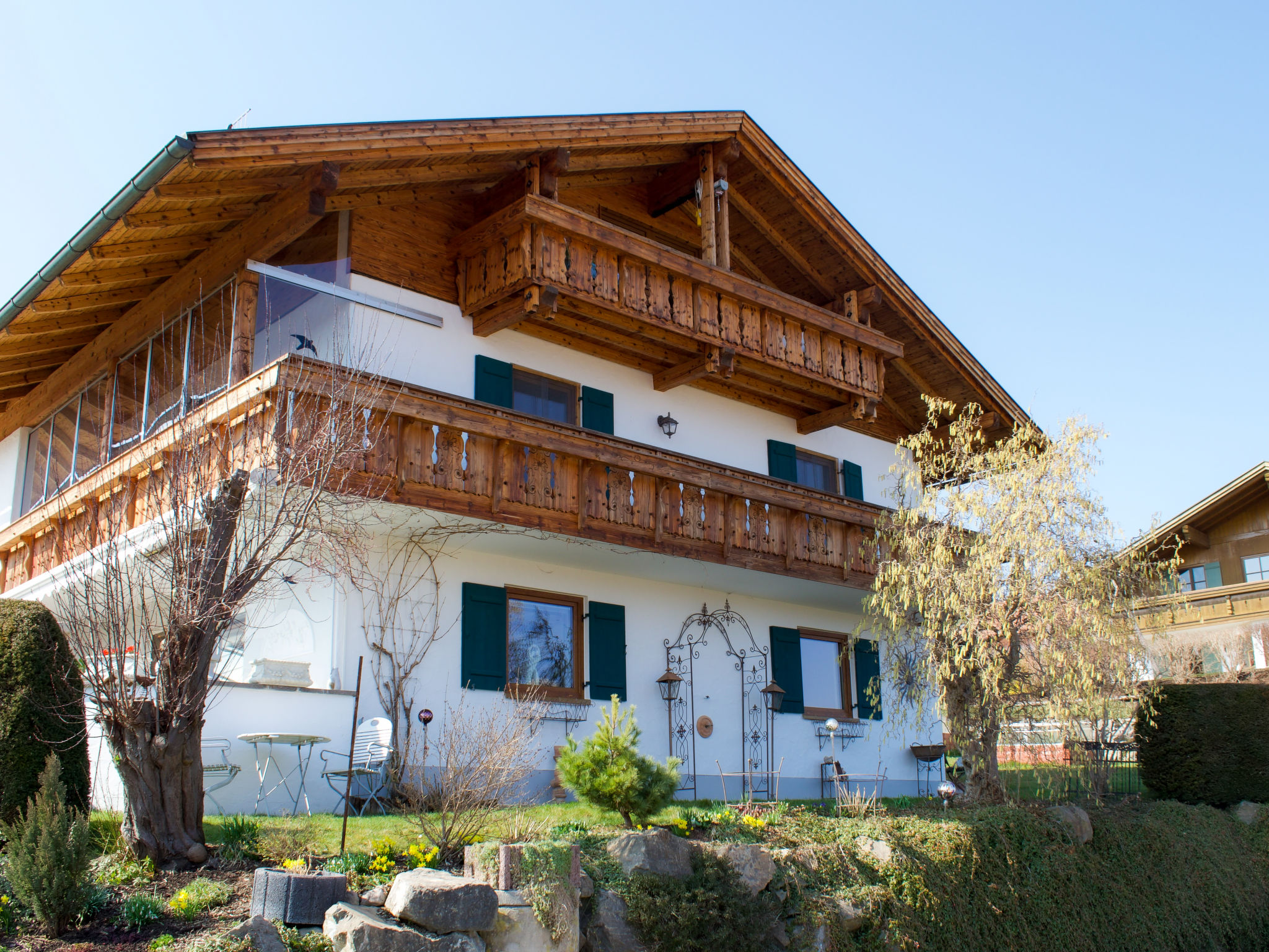 Photo 1 - Appartement de 2 chambres à Lechbruck am See avec vues sur la montagne