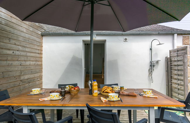 Casa de 4 quartos em Locquirec com jardim e terraço - Foto 26