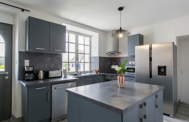Casa de 4 quartos em Locquirec com jardim e terraço - Foto 8
