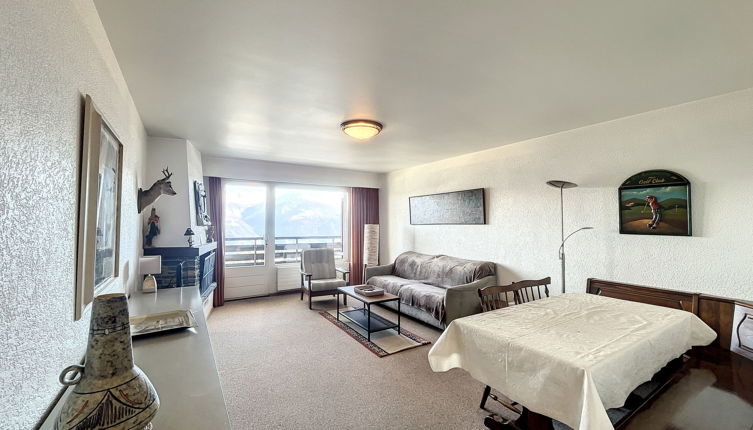 Foto 1 - Apartamento de 1 quarto em Crans-Montana com vista para a montanha