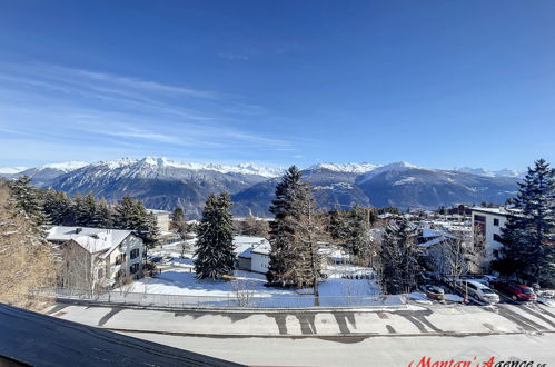 Foto 7 - Appartamento con 1 camera da letto a Crans-Montana con vista sulle montagne