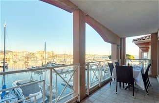 Foto 2 - Apartamento de 2 quartos em Fréjus com piscina e vistas do mar