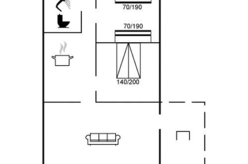 Foto 16 - Haus mit 2 Schlafzimmern in Hadsund