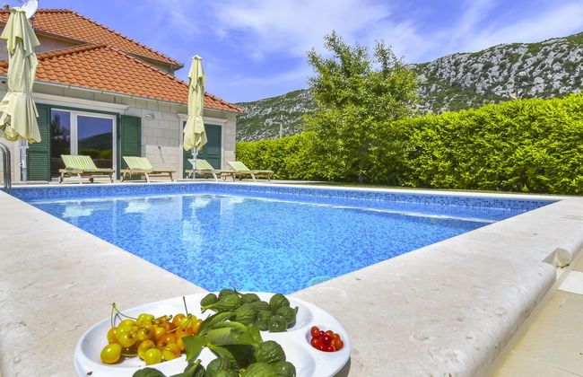 Casa con 4 camere da letto a Zagvozd con piscina privata e giardino - Foto 1