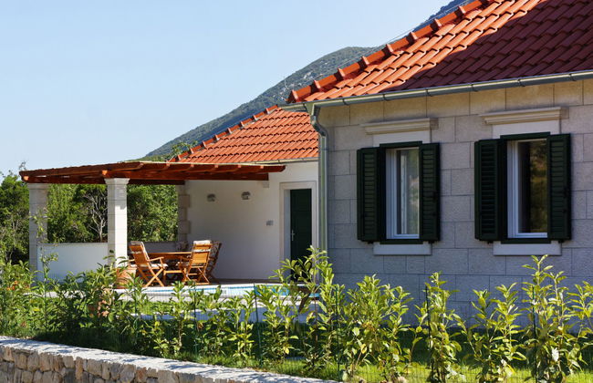 Casa con 4 camere da letto a Zagvozd con piscina privata e giardino - Foto 31