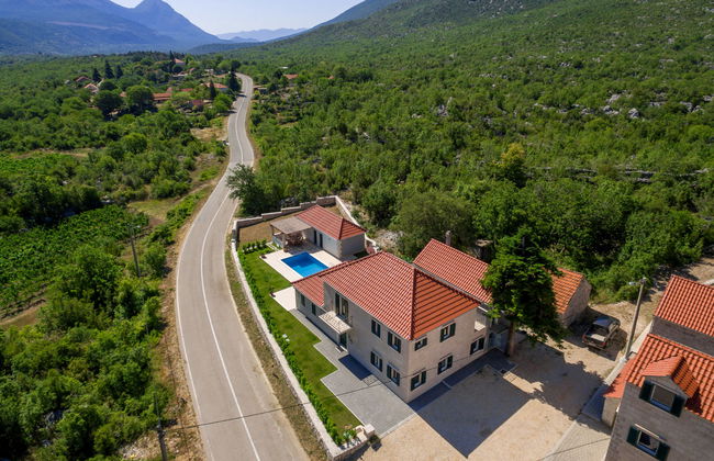 Casa con 4 camere da letto a Zagvozd con piscina privata e giardino - Foto 21