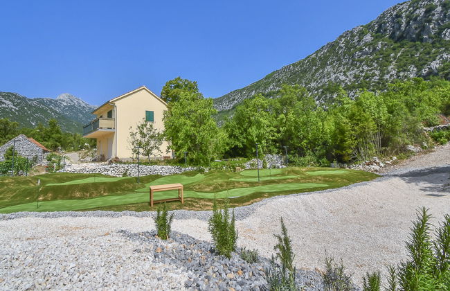 Casa con 4 camere da letto a Zagvozd con piscina privata e giardino - Foto 24