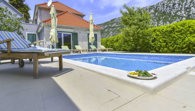Casa con 4 camere da letto a Zagvozd con piscina privata e giardino - Foto 3