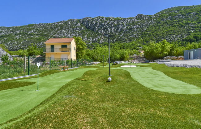 Casa con 4 camere da letto a Zagvozd con piscina privata e giardino - Foto 17