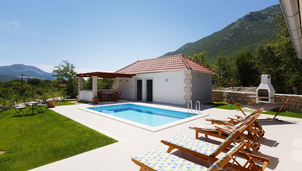 Casa con 4 camere da letto a Zagvozd con piscina privata e giardino - Foto 5