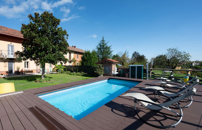 Casa de 5 quartos em San Damiano d'Asti com piscina privada e jardim - Foto 48