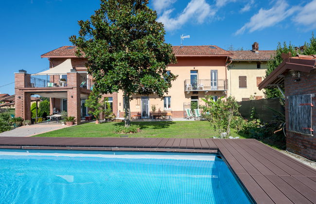 Casa de 5 quartos em San Damiano d'Asti com piscina privada e jardim - Foto 49